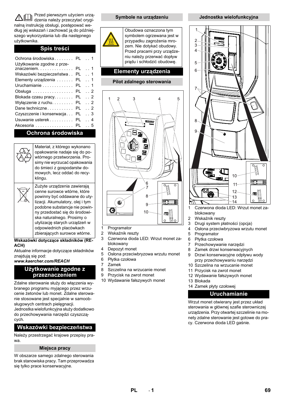 Karcher Armoire de lavage SB MB 5-10 User Manual | Page 69 / 76