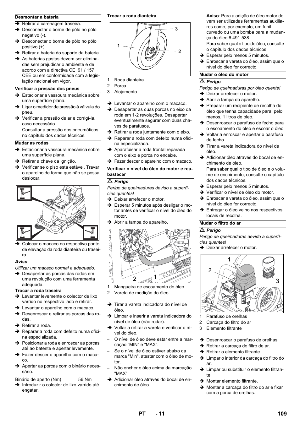 Karcher Balayeuse KM 90-60 R Lpg Adv User Manual | Page 109 / 432