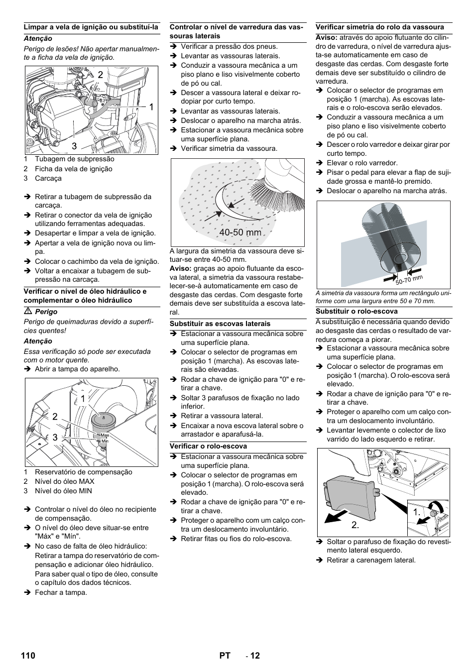 Karcher Balayeuse KM 90-60 R Lpg Adv User Manual | Page 110 / 432