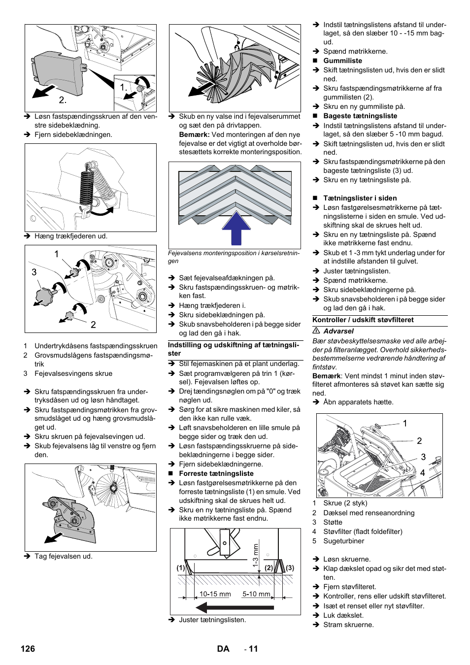 Karcher Balayeuse KM 90-60 R Lpg Adv User Manual | Page 126 / 432