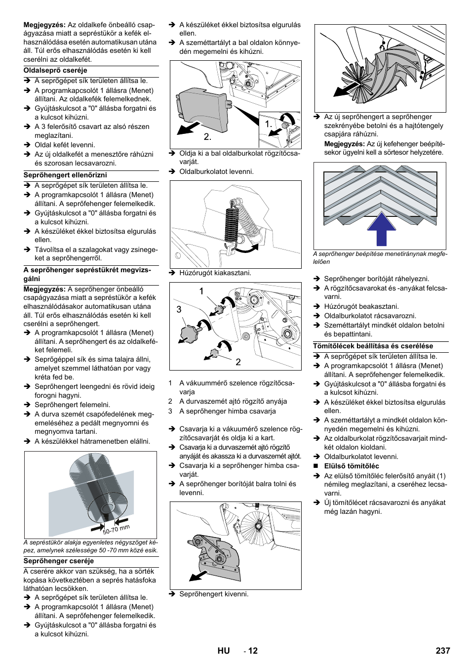 Karcher Balayeuse KM 90-60 R Lpg Adv User Manual | Page 237 / 432