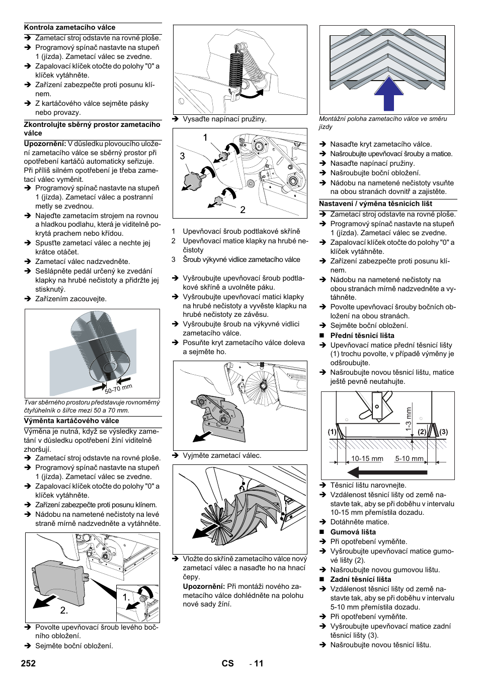 Karcher Balayeuse KM 90-60 R Lpg Adv User Manual | Page 252 / 432