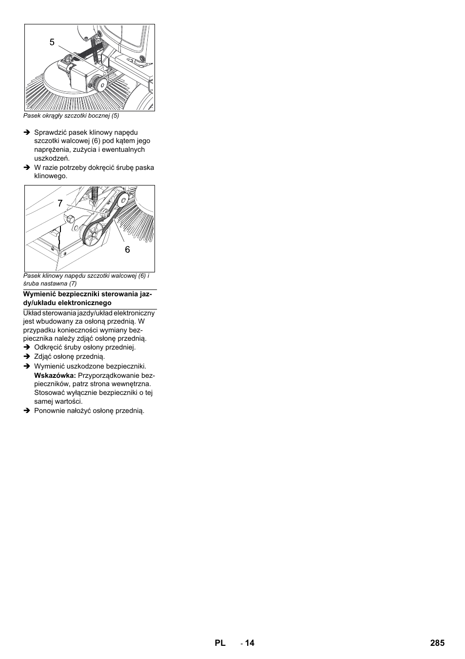 Karcher Balayeuse KM 90-60 R Lpg Adv User Manual | Page 285 / 432