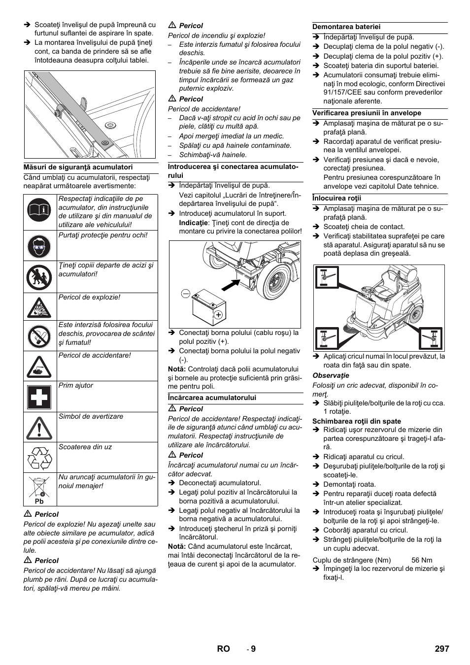 Karcher Balayeuse KM 90-60 R Lpg Adv User Manual | Page 297 / 432