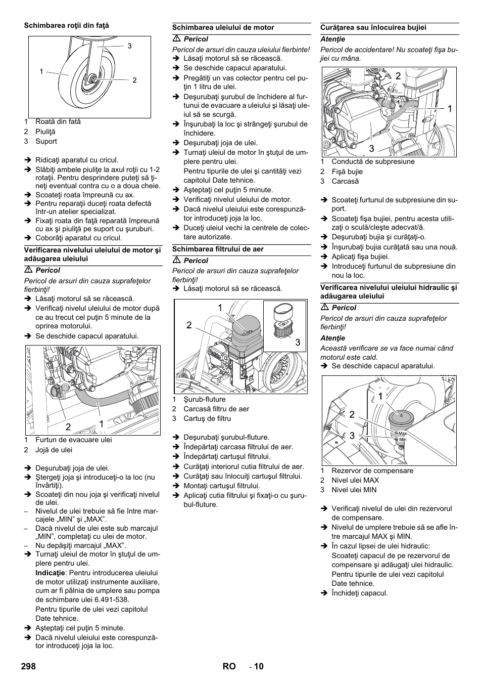 Karcher Balayeuse KM 90-60 R Lpg Adv User Manual | Page 298 / 432