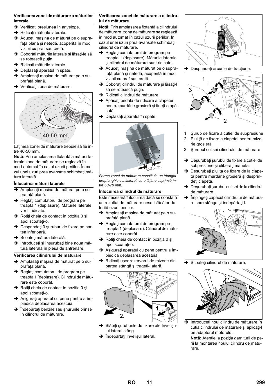 Karcher Balayeuse KM 90-60 R Lpg Adv User Manual | Page 299 / 432