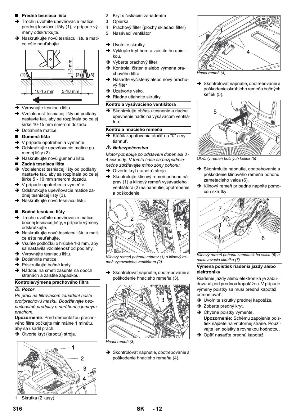 Karcher Balayeuse KM 90-60 R Lpg Adv User Manual | Page 316 / 432