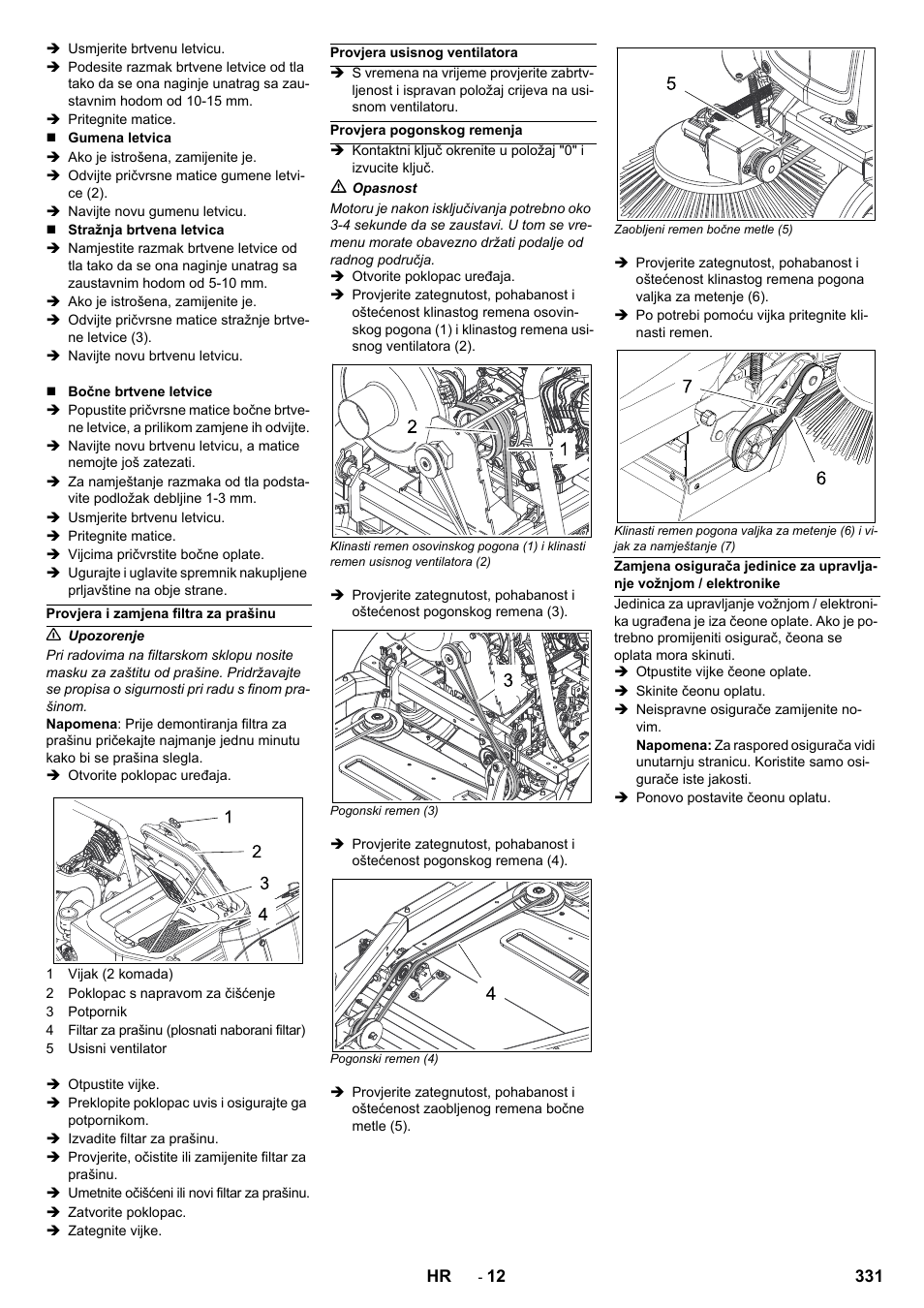 Karcher Balayeuse KM 90-60 R Lpg Adv User Manual | Page 331 / 432