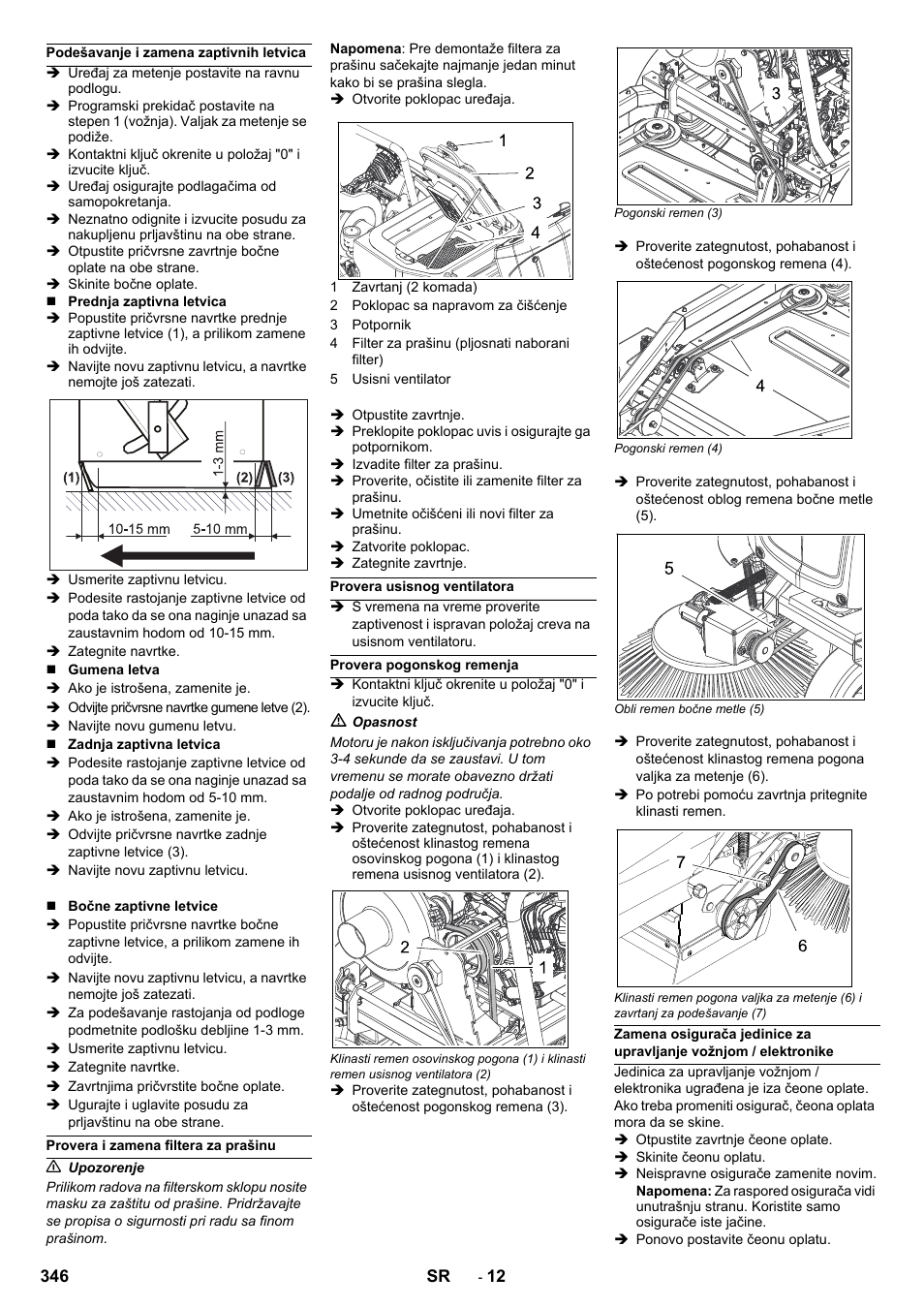 Karcher Balayeuse KM 90-60 R Lpg Adv User Manual | Page 346 / 432