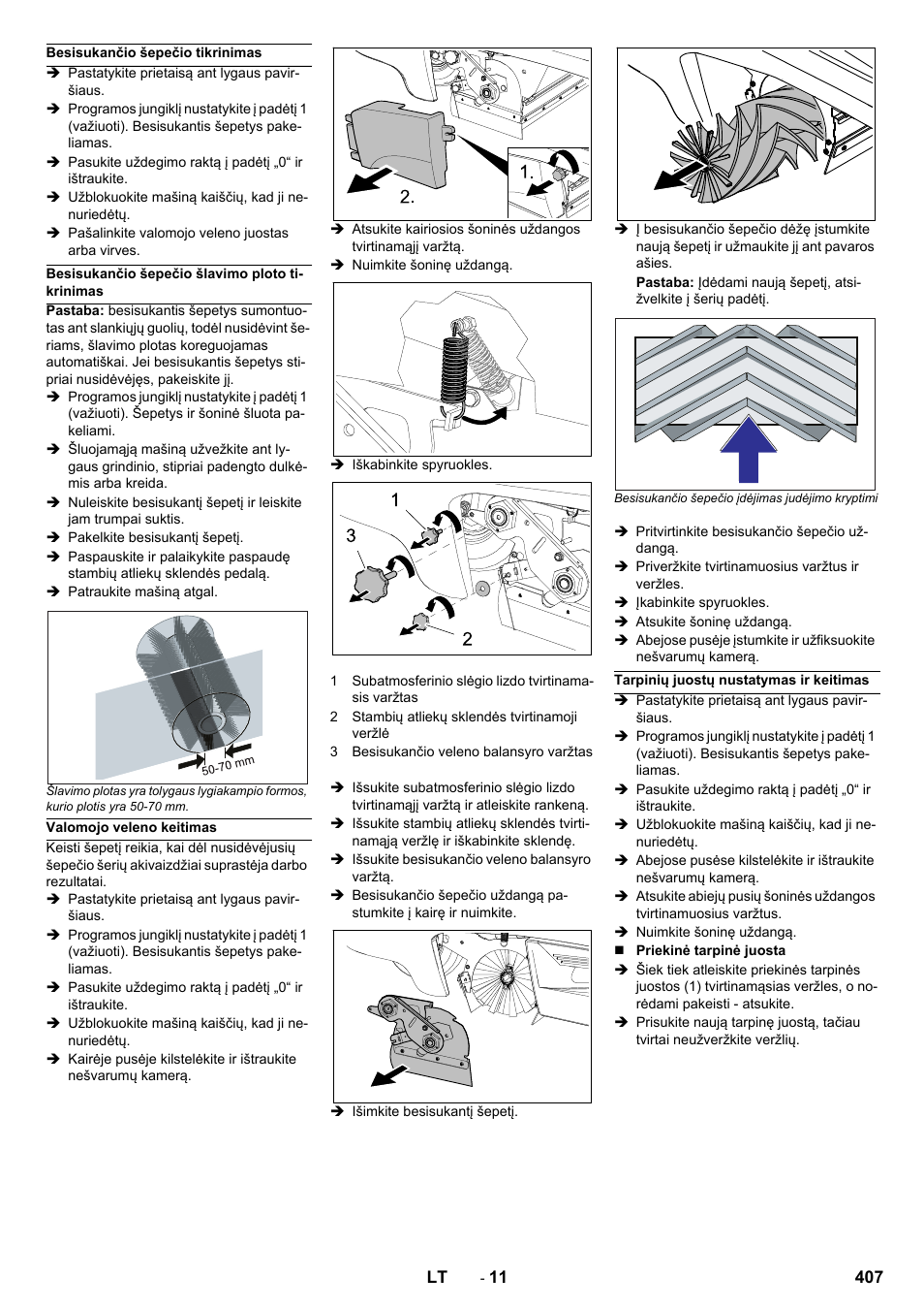 Karcher Balayeuse KM 90-60 R Lpg Adv User Manual | Page 407 / 432