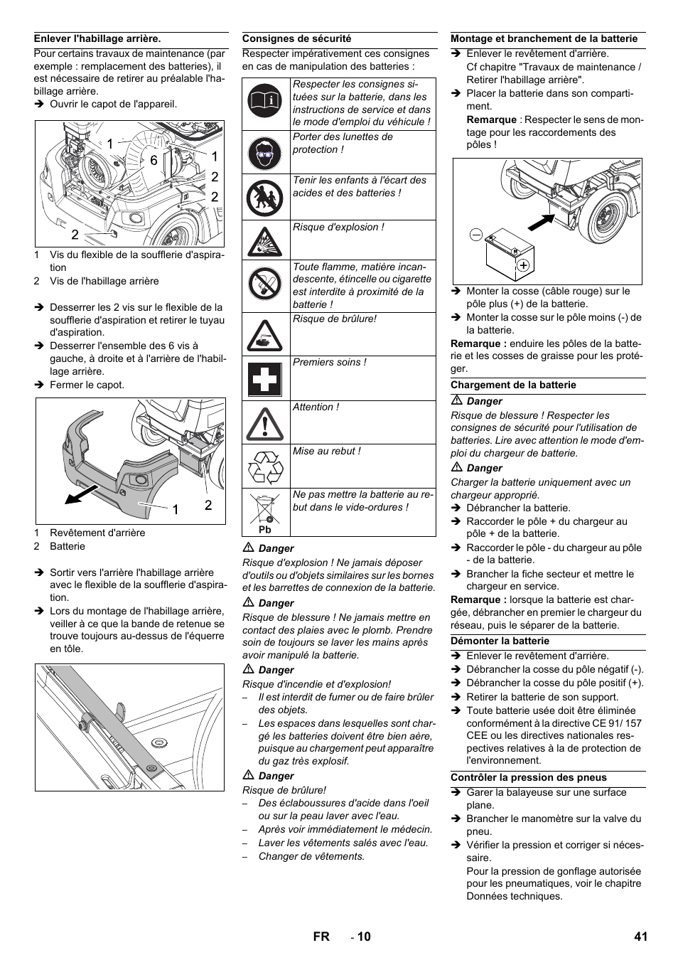 Karcher Balayeuse KM 90-60 R Lpg Adv User Manual | Page 41 / 432