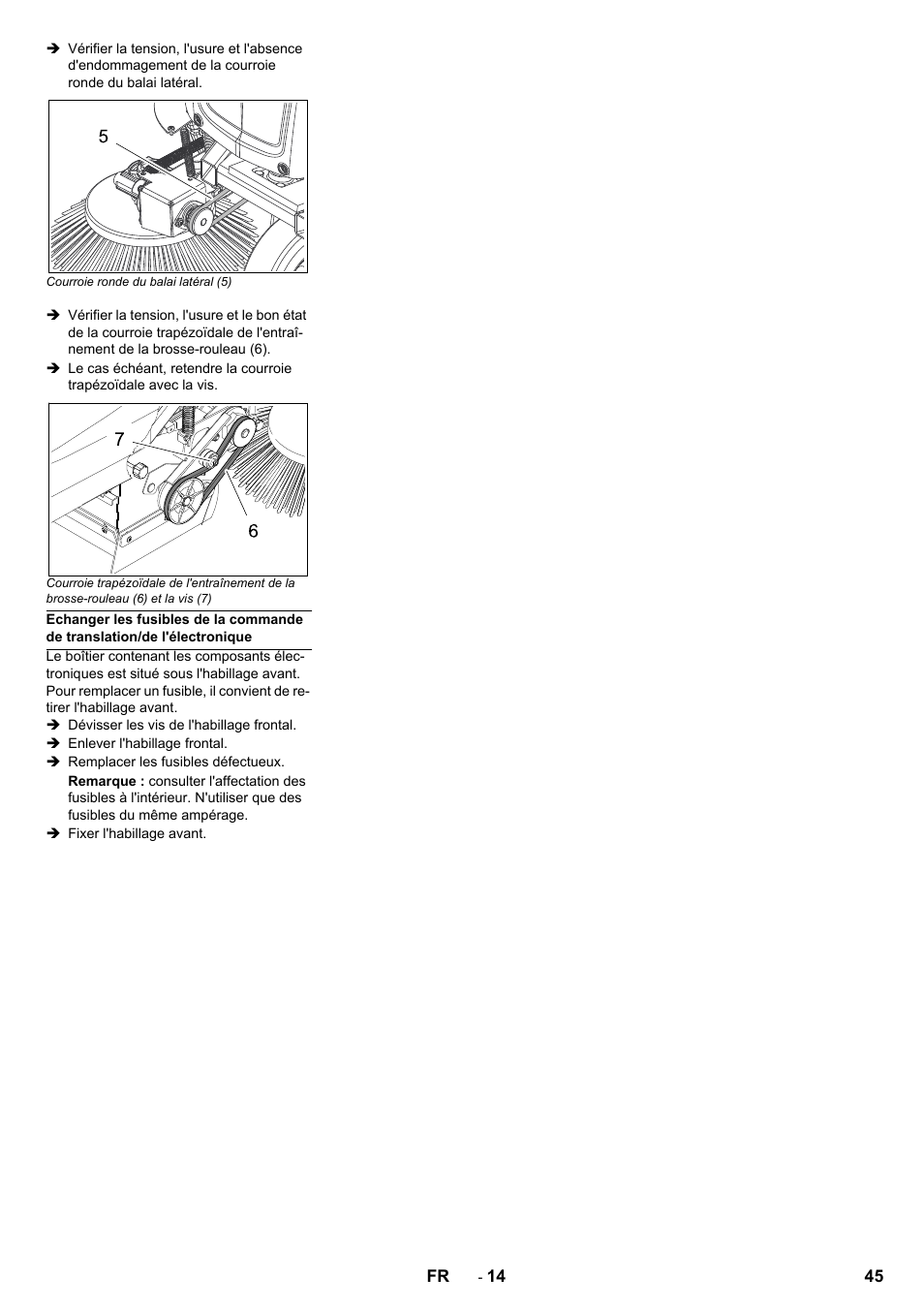 Karcher Balayeuse KM 90-60 R Lpg Adv User Manual | Page 45 / 432
