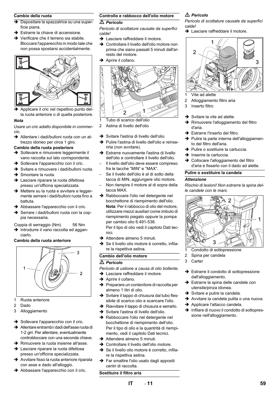 Karcher Balayeuse KM 90-60 R Lpg Adv User Manual | Page 59 / 432