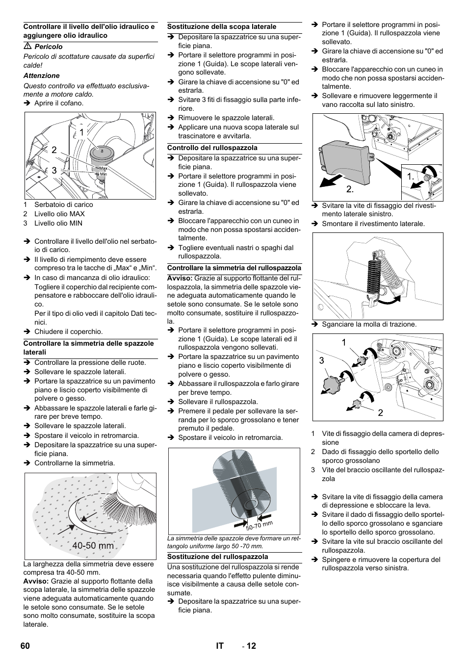 Karcher Balayeuse KM 90-60 R Lpg Adv User Manual | Page 60 / 432