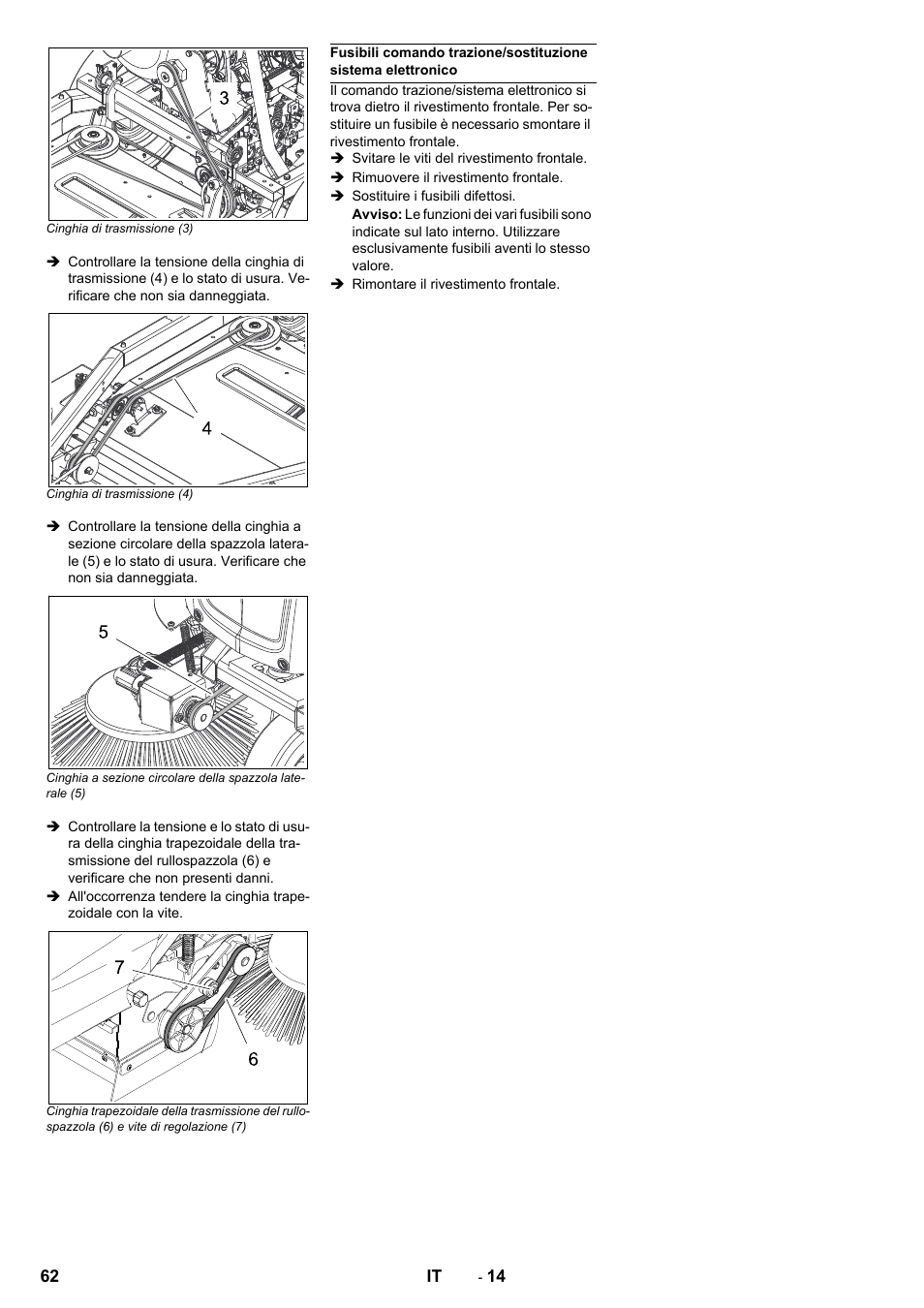Karcher Balayeuse KM 90-60 R Lpg Adv User Manual | Page 62 / 432