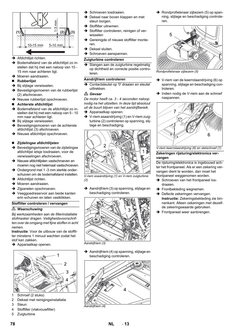 Karcher Balayeuse KM 90-60 R Lpg Adv User Manual | Page 78 / 432