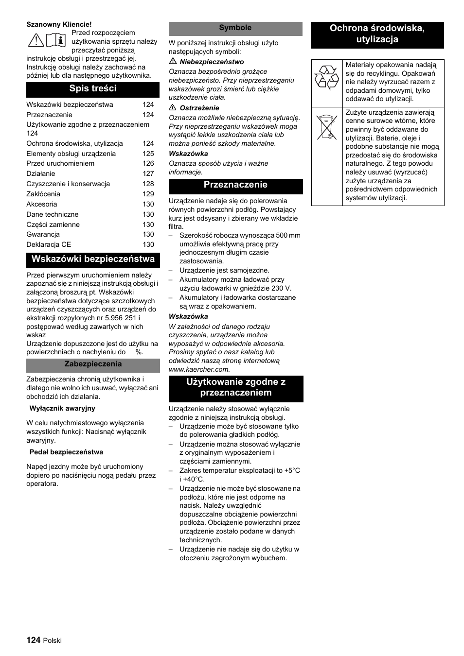 Karcher BDP 50-2000 Rs BP User Manual | Page 124 / 196