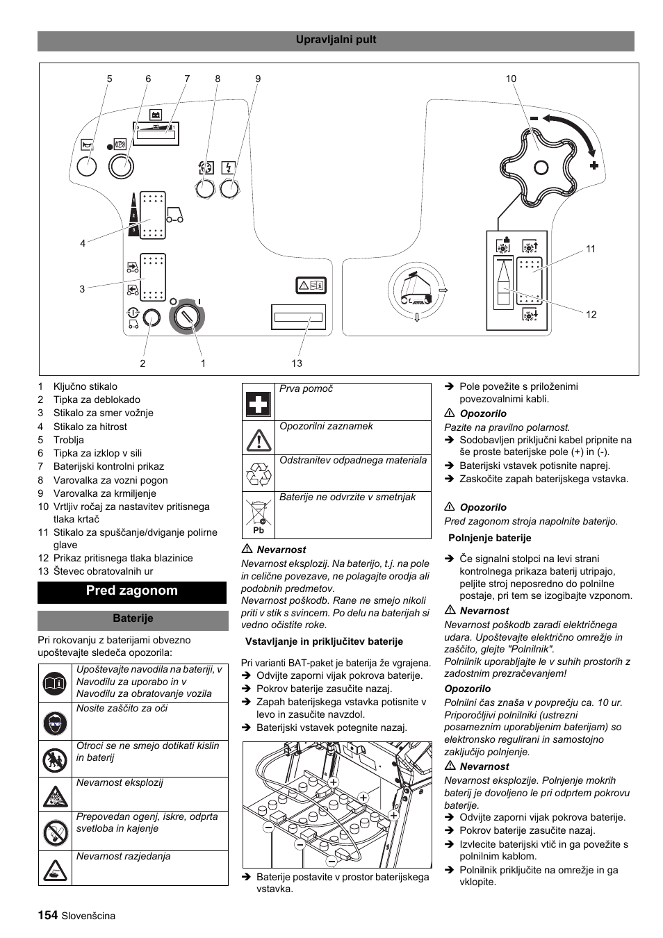 Pred zagonom | Karcher BDP 50-2000 Rs BP User Manual | Page 154 / 196