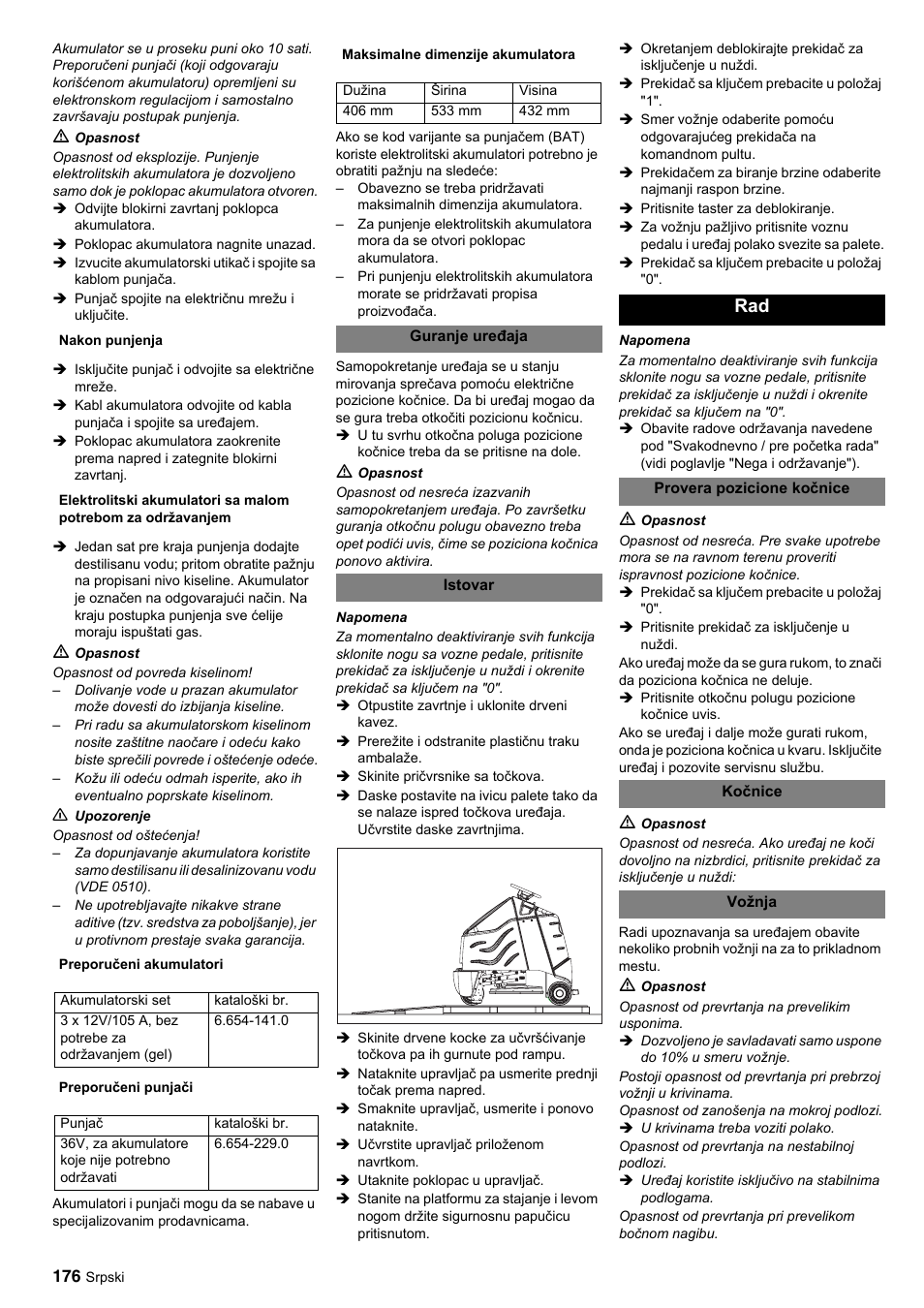Karcher BDP 50-2000 Rs BP User Manual | Page 176 / 196
