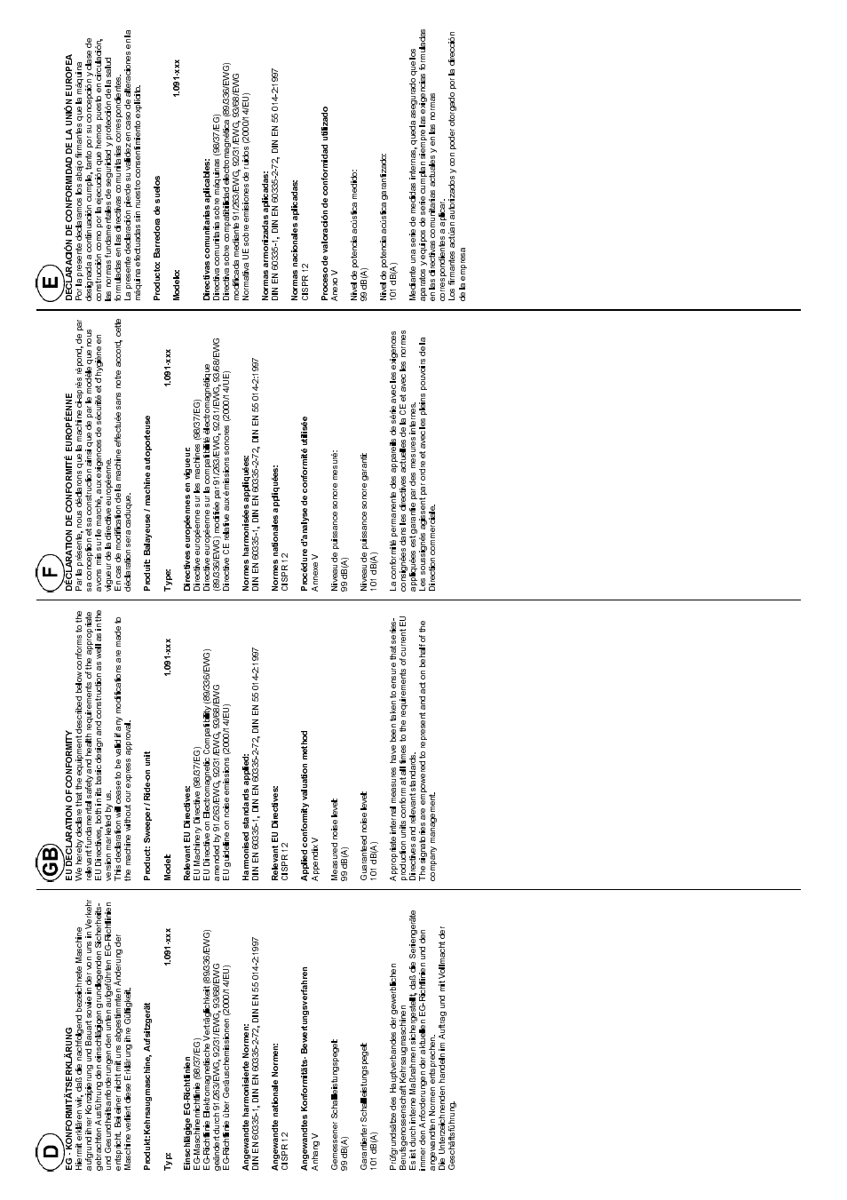 Karcher KMR 1250 Lpg User Manual | Page 27 / 28