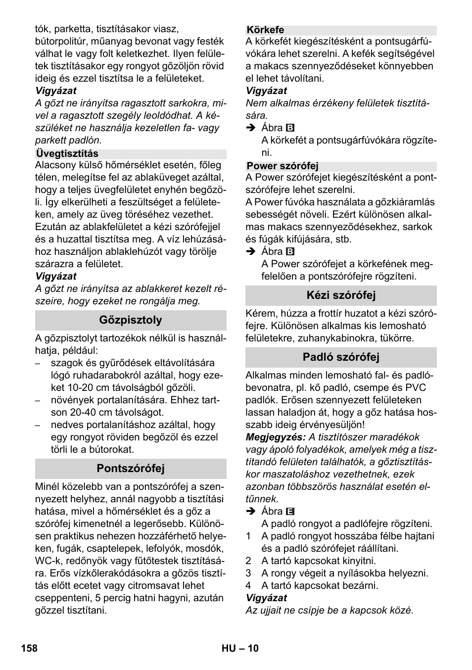 Karcher SC 4-100 CB User Manual | Page 158 / 314