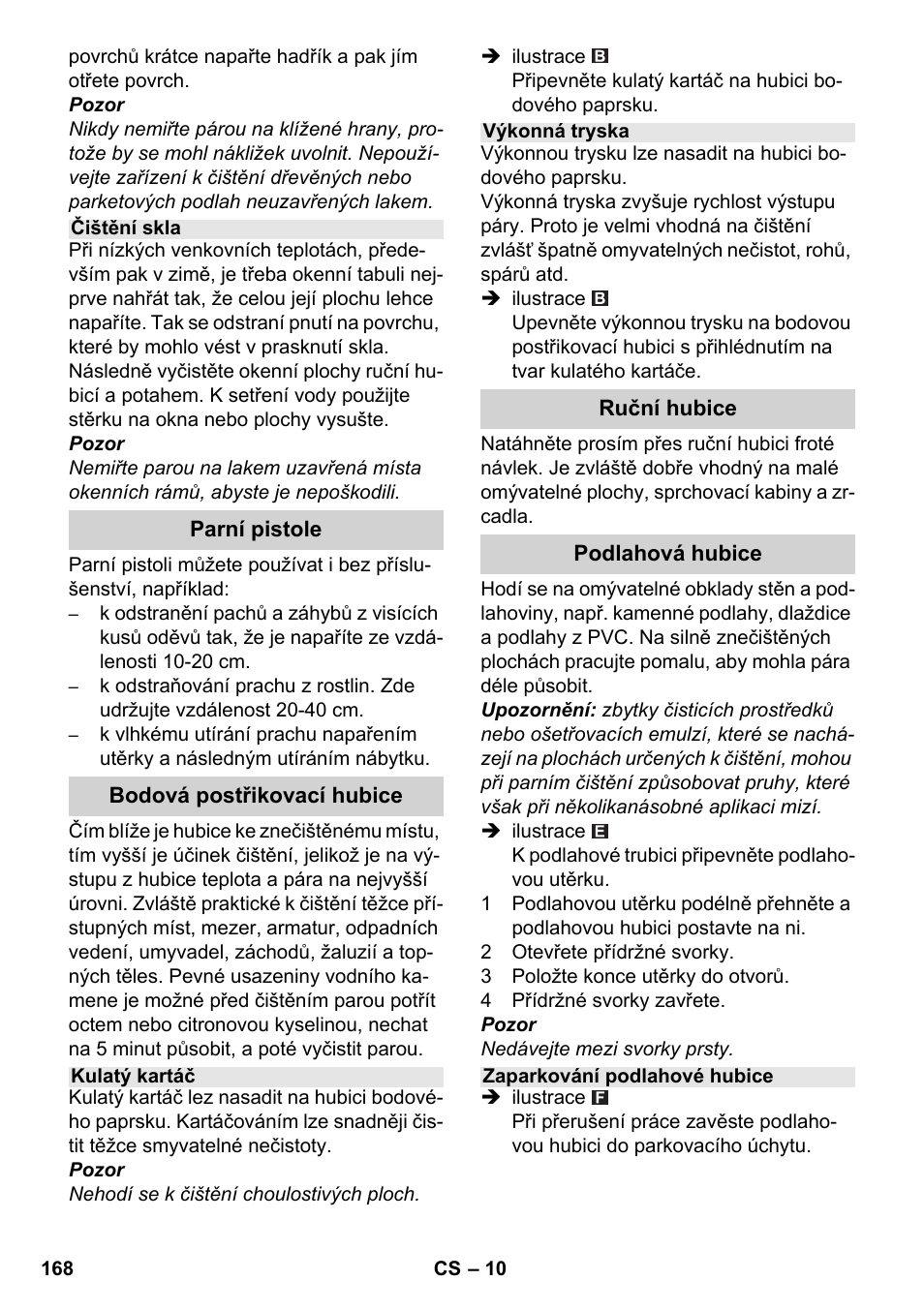Karcher SC 4-100 CB User Manual | Page 168 / 314