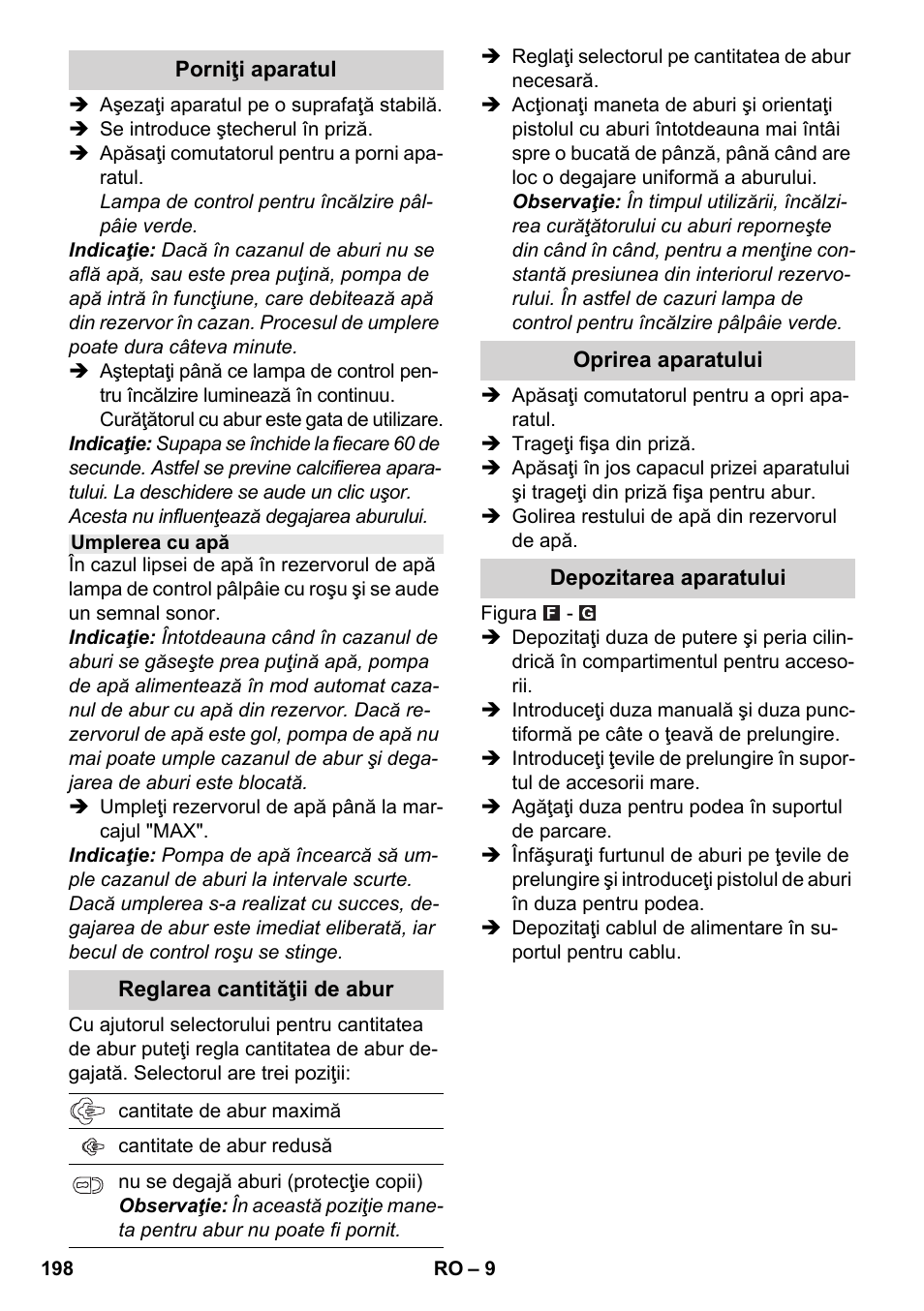 Karcher SC 4-100 CB User Manual | Page 198 / 314