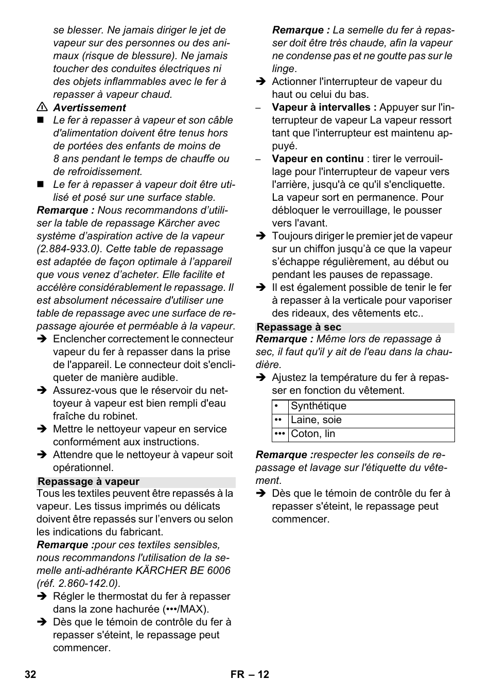 Karcher SC 4-100 CB User Manual | Page 32 / 314