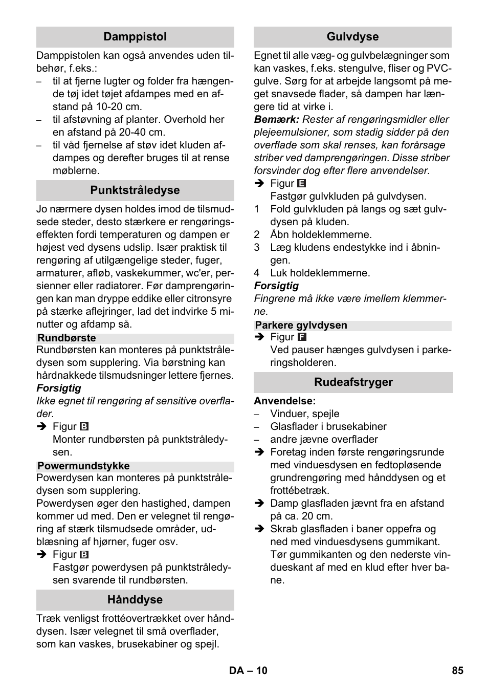 Karcher SC 4-100 CB User Manual | Page 85 / 314