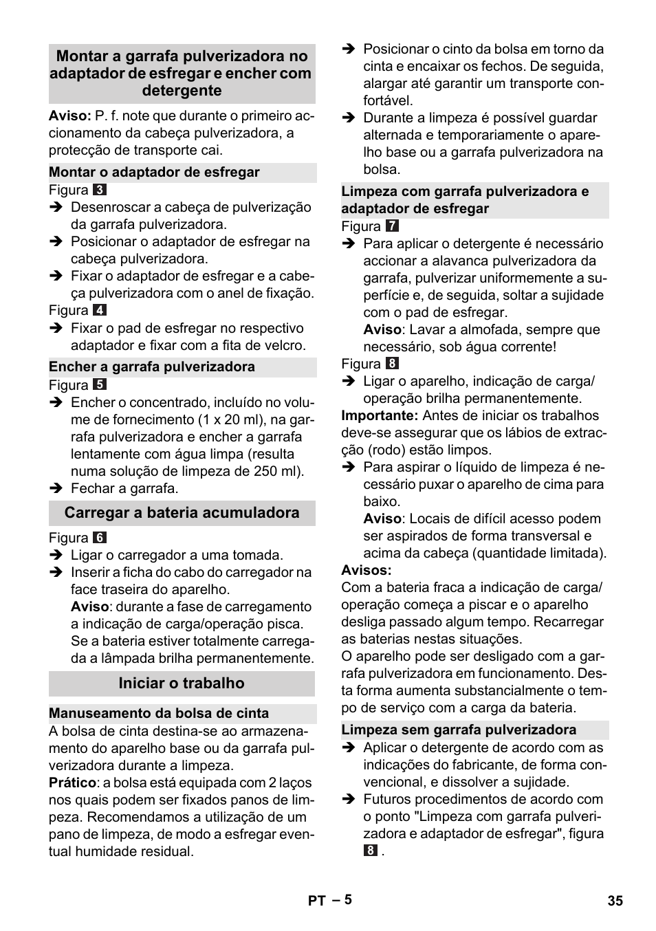 Karcher WV 60 Plus User Manual | Page 35 / 144