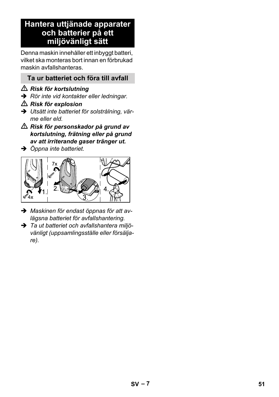 Karcher WV 60 Plus User Manual | Page 51 / 144