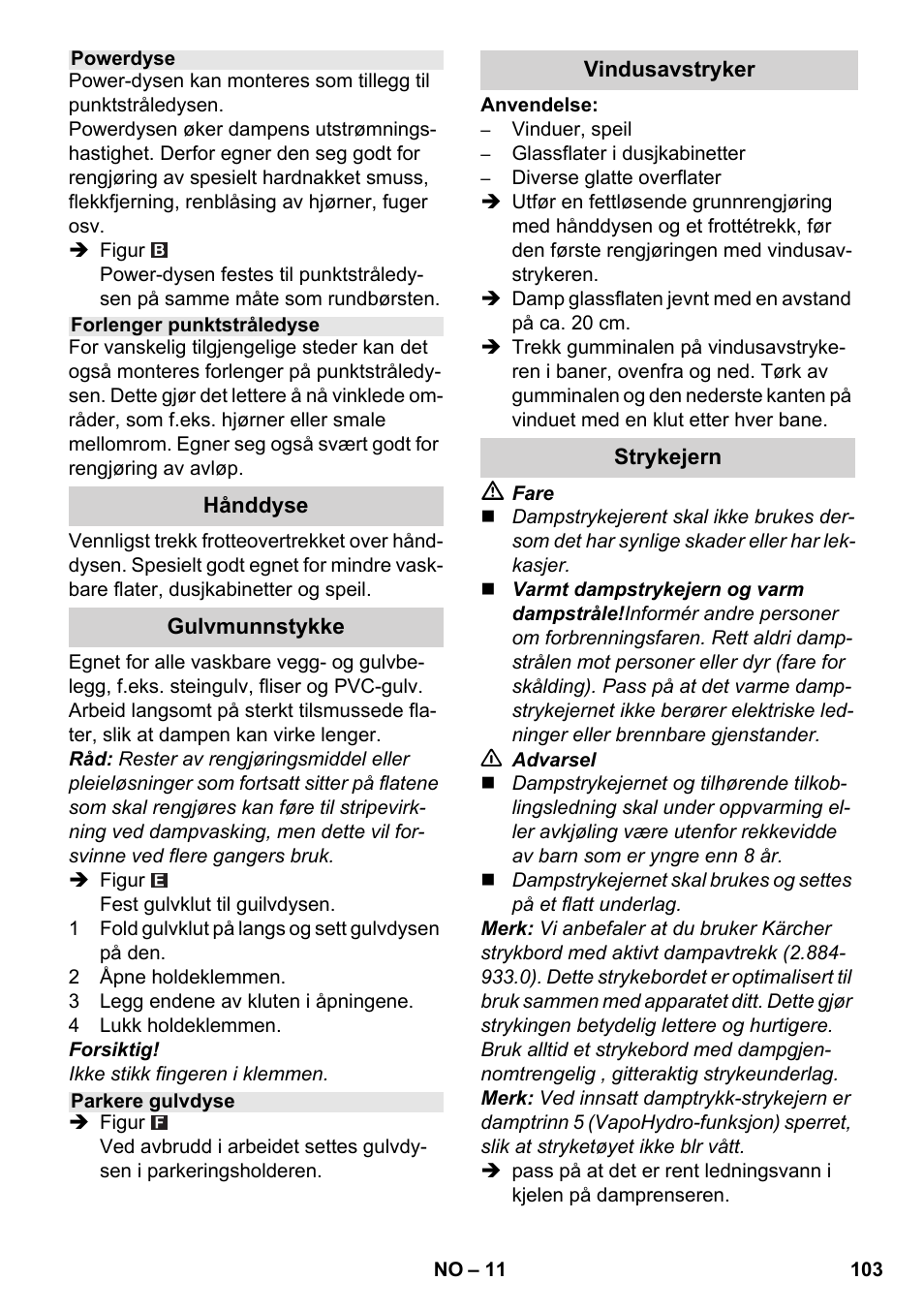 Karcher SC 6-800 C User Manual | Page 103 / 326