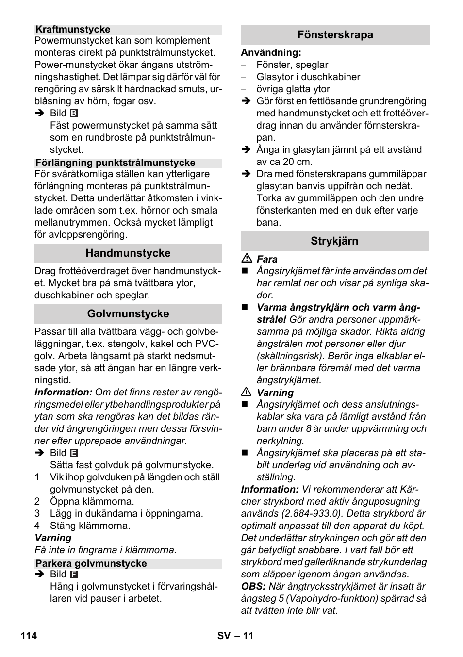 Karcher SC 6-800 C User Manual | Page 114 / 326