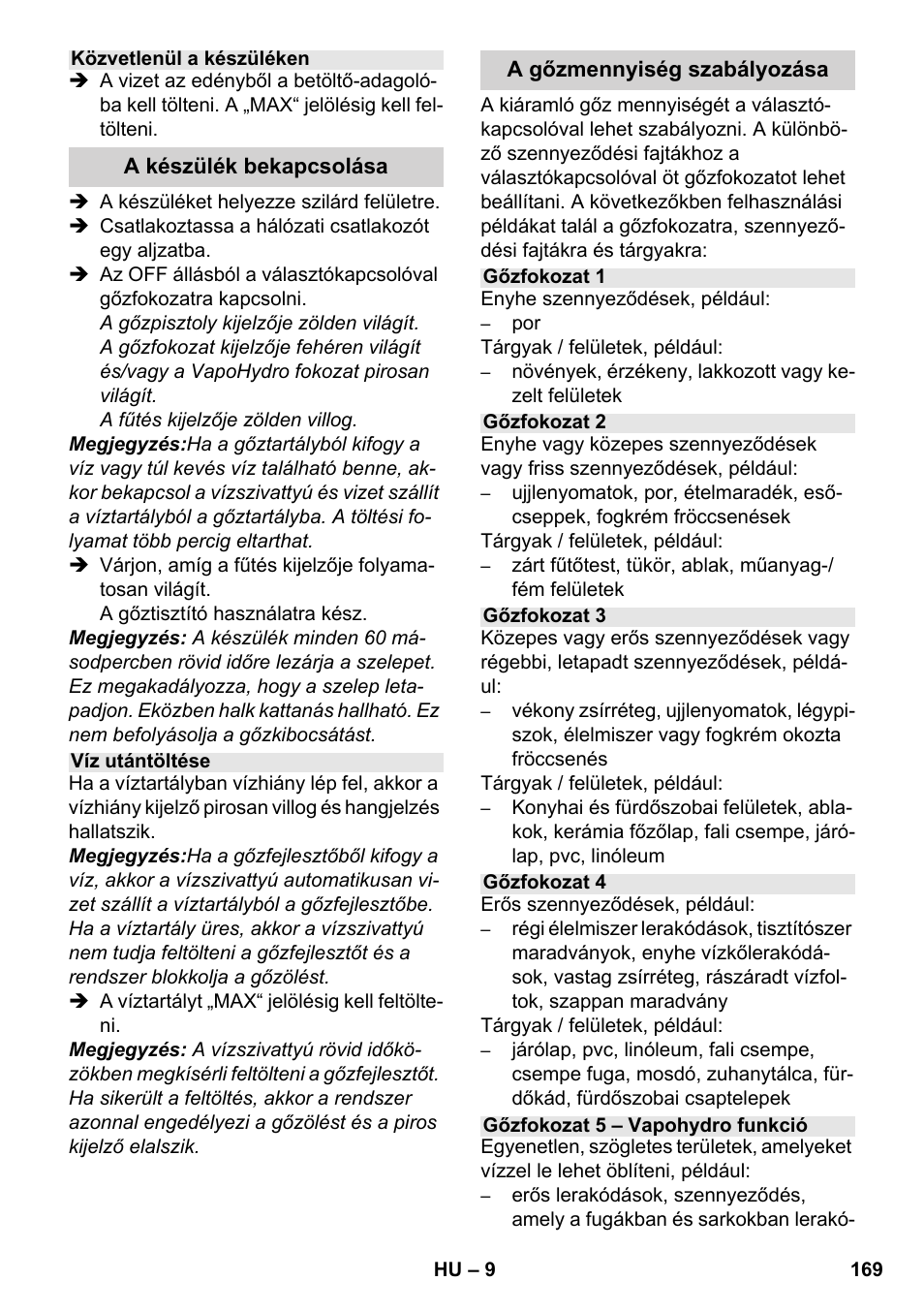 Karcher SC 6-800 C User Manual | Page 169 / 326