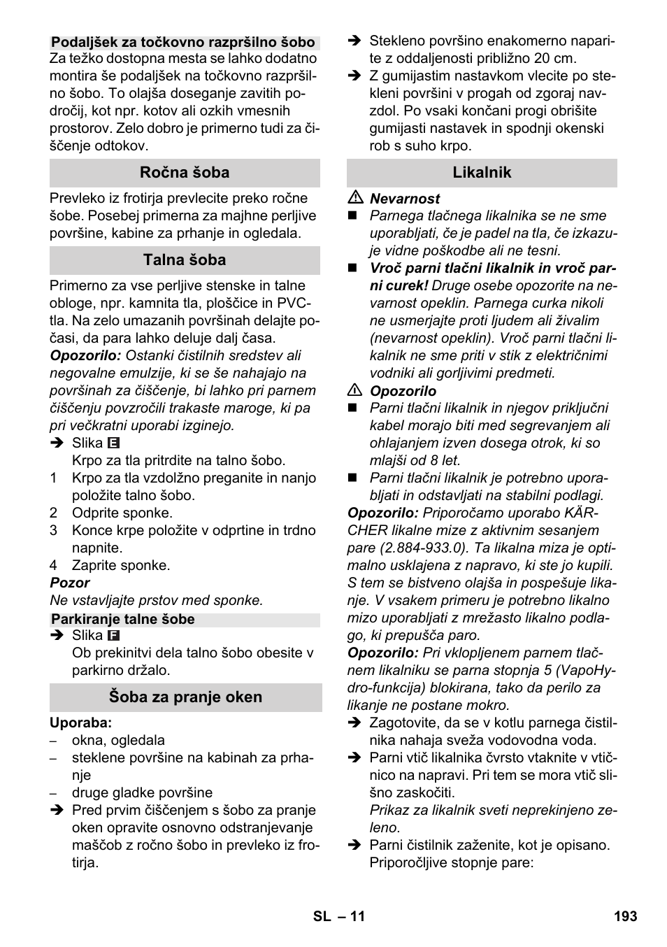 Karcher SC 6-800 C User Manual | Page 193 / 326