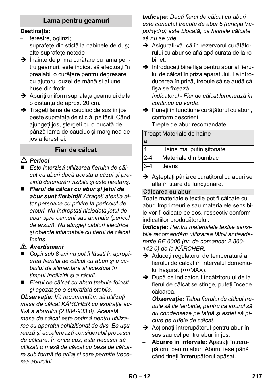 Karcher SC 6-800 C User Manual | Page 217 / 326