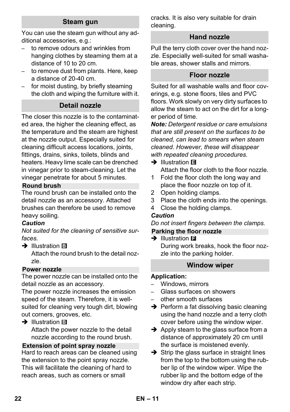 Karcher SC 6-800 C User Manual | Page 22 / 326