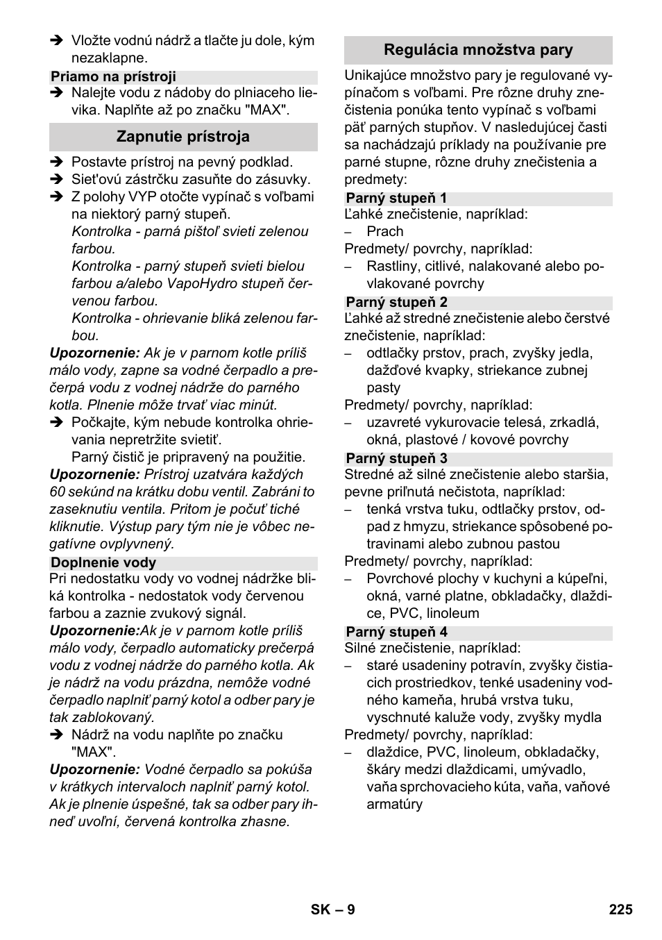 Karcher SC 6-800 C User Manual | Page 225 / 326