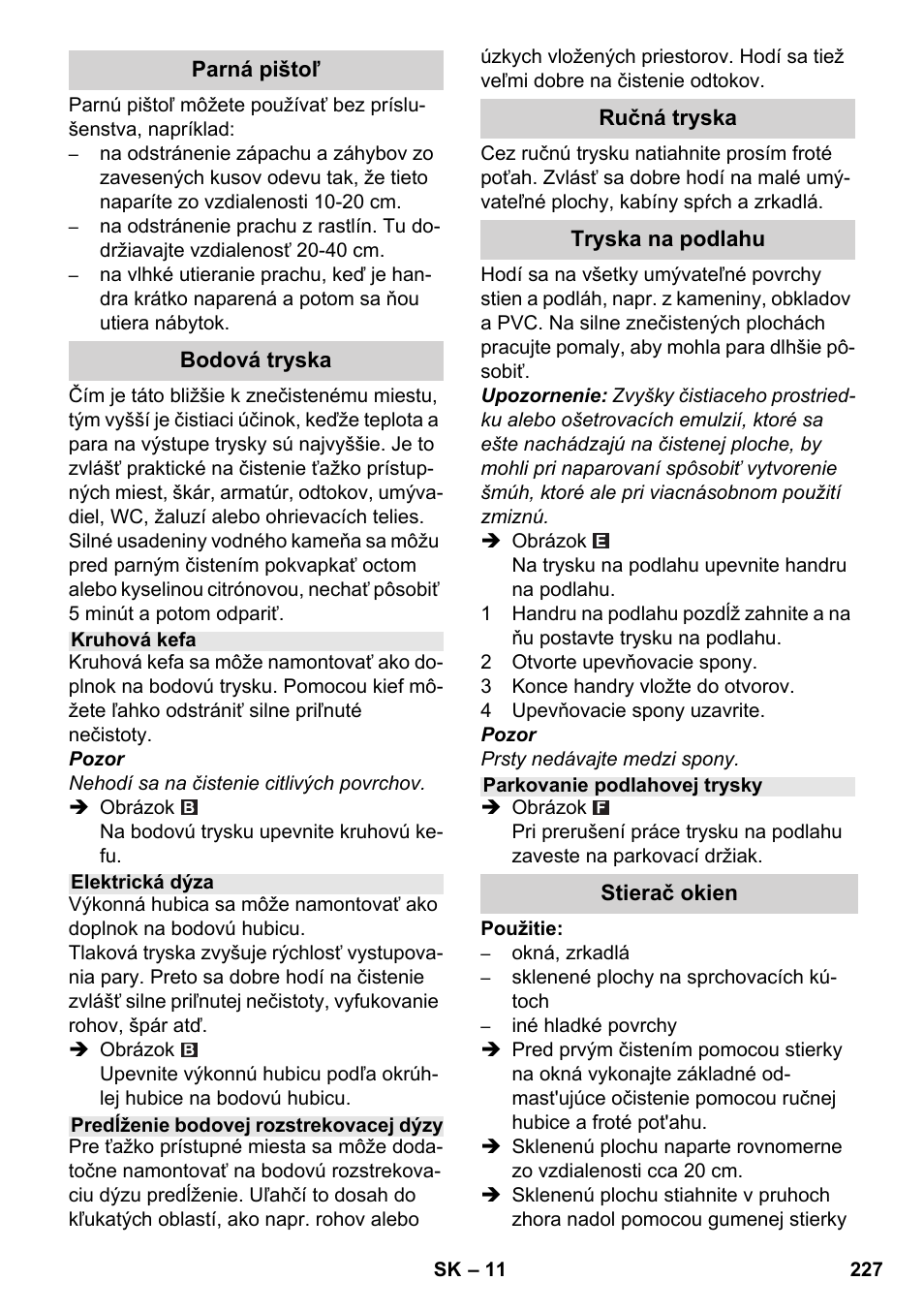 Karcher SC 6-800 C User Manual | Page 227 / 326