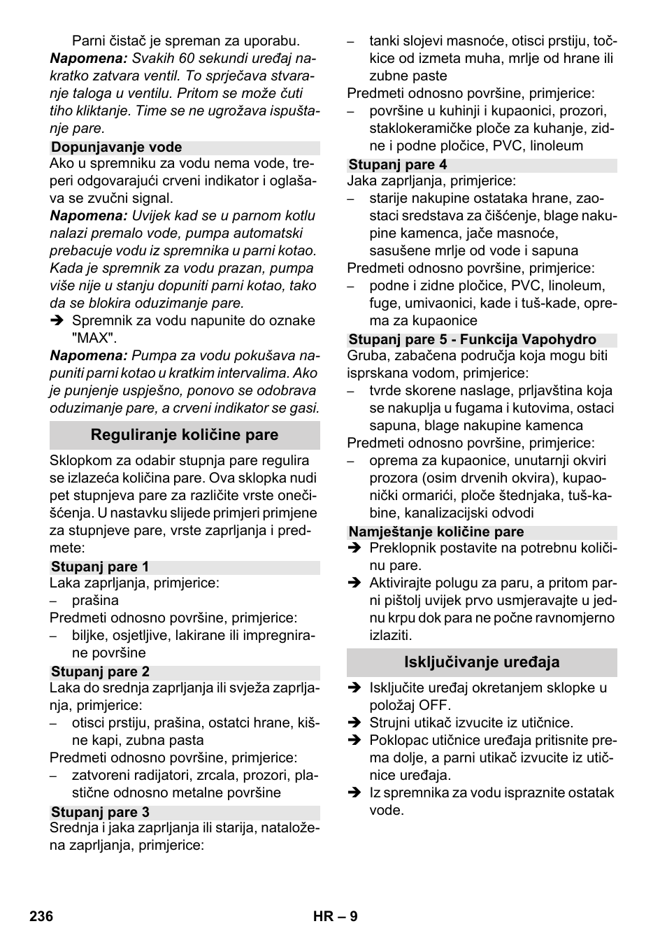 Karcher SC 6-800 C User Manual | Page 236 / 326