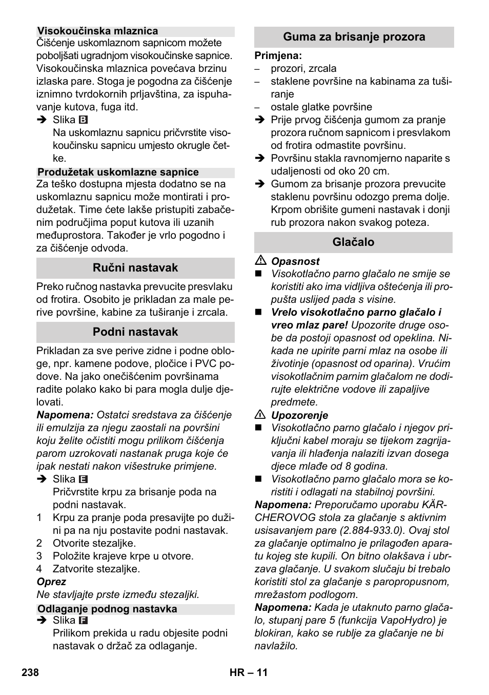 Karcher SC 6-800 C User Manual | Page 238 / 326