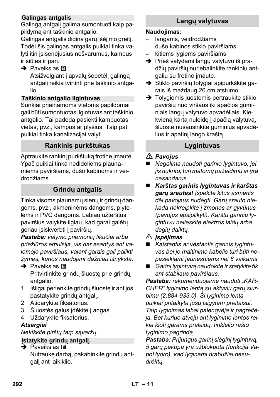 Karcher SC 6-800 C User Manual | Page 292 / 326