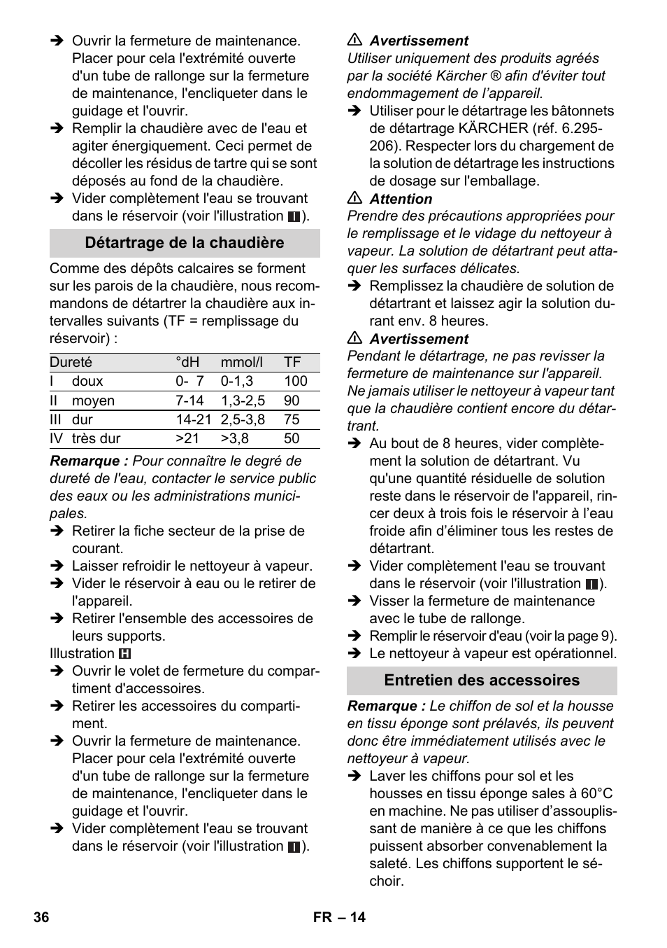 Karcher SC 6-800 C User Manual | Page 36 / 326