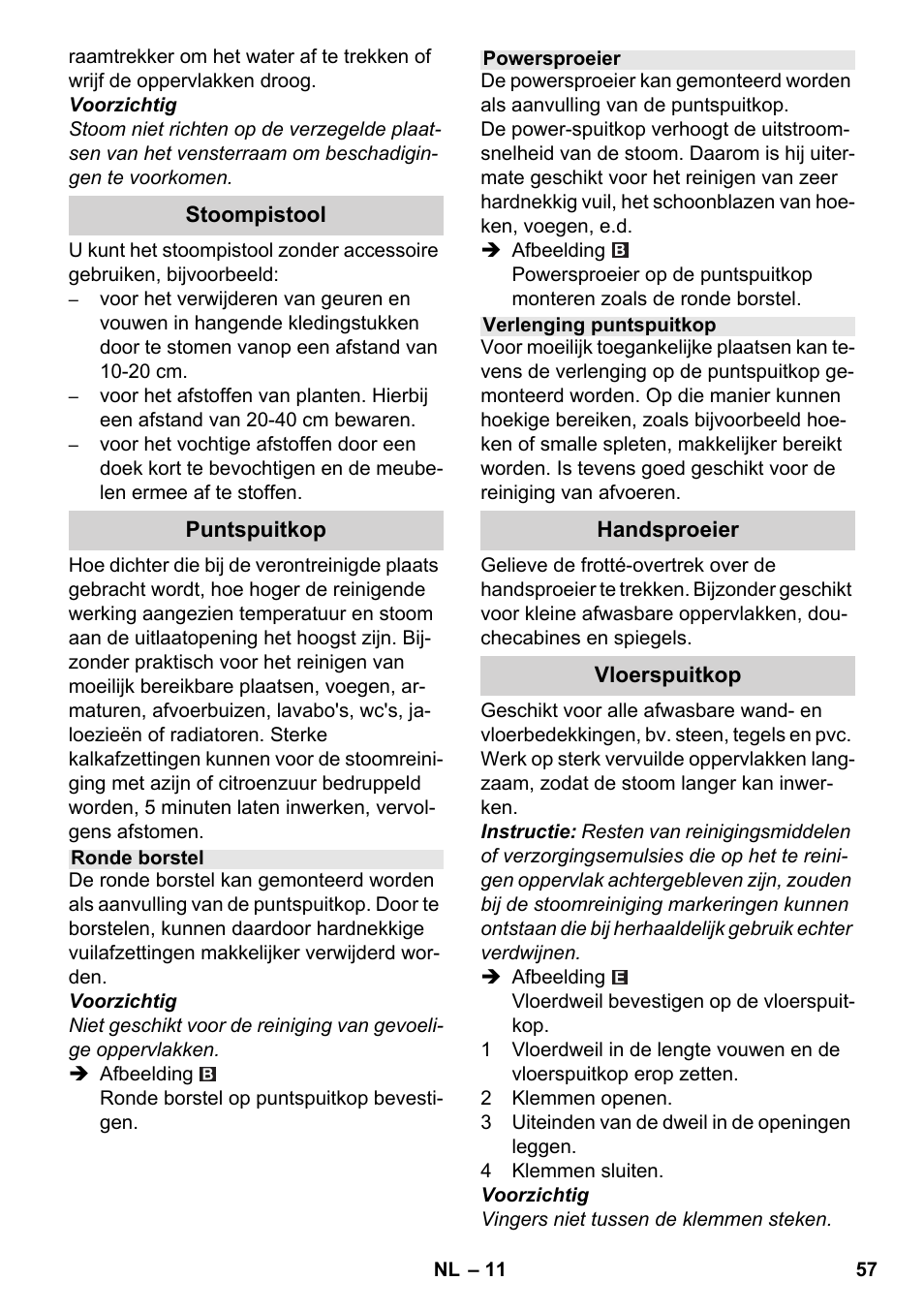 Karcher SC 6-800 C User Manual | Page 57 / 326