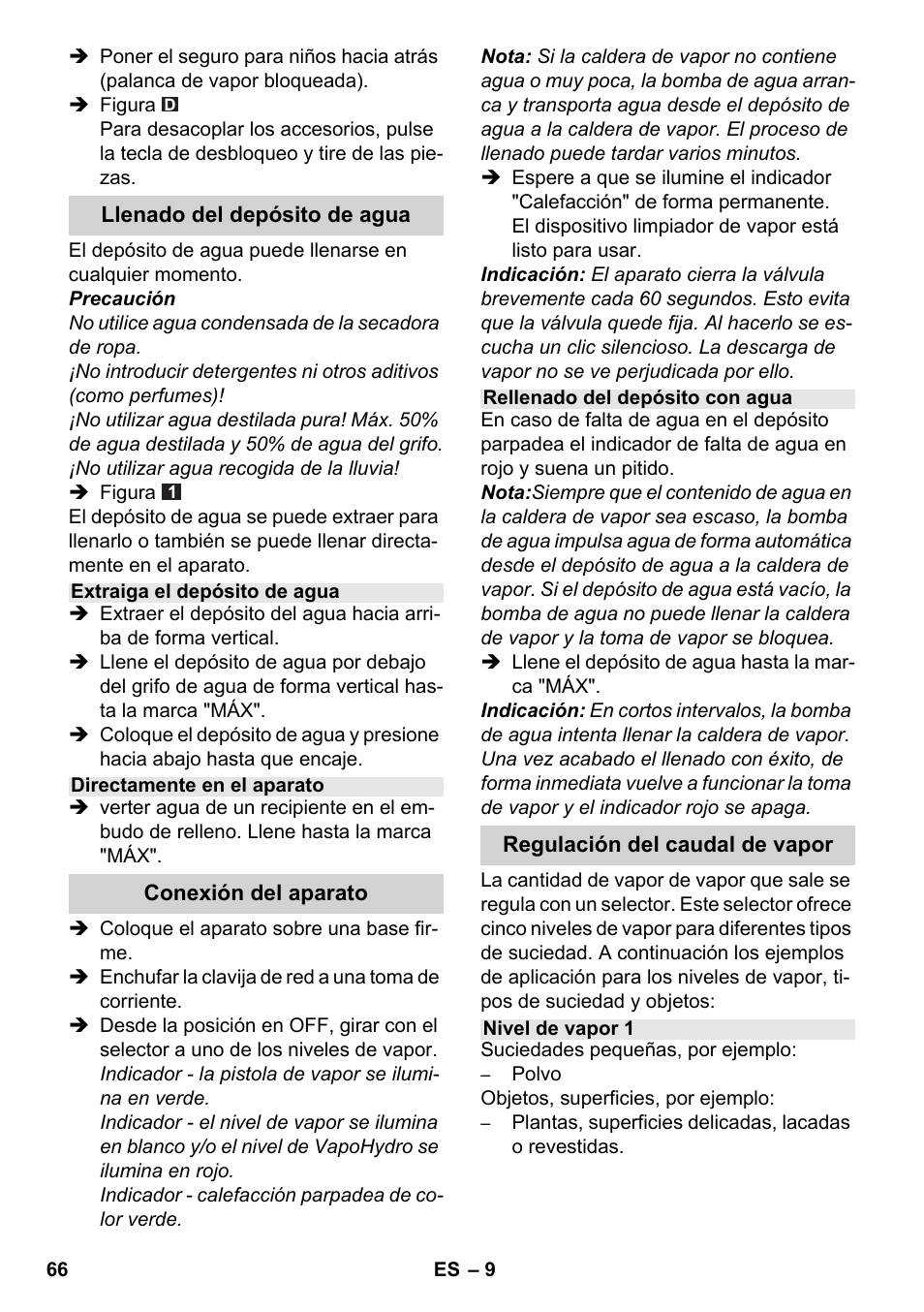 Karcher SC 6-800 C User Manual | Page 66 / 326