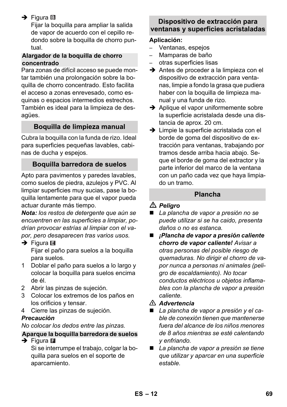 Karcher SC 6-800 C User Manual | Page 69 / 326