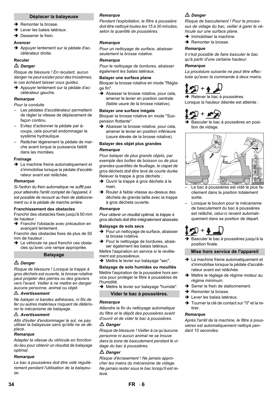 Karcher KMR 1250 Lpg User Manual | Page 34 / 144