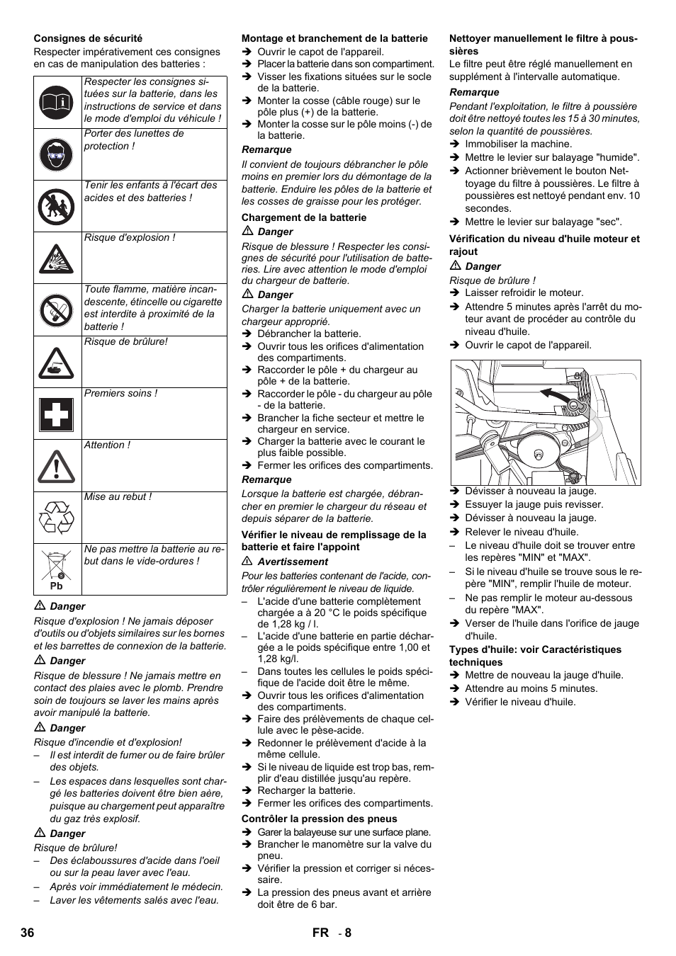 Karcher KMR 1250 Lpg User Manual | Page 36 / 144