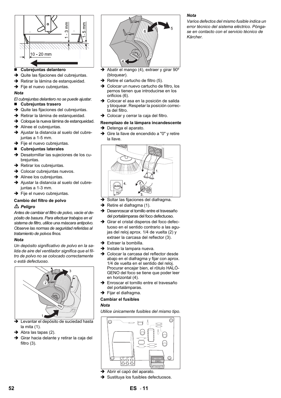 Karcher KMR 1250 Lpg User Manual | Page 52 / 144