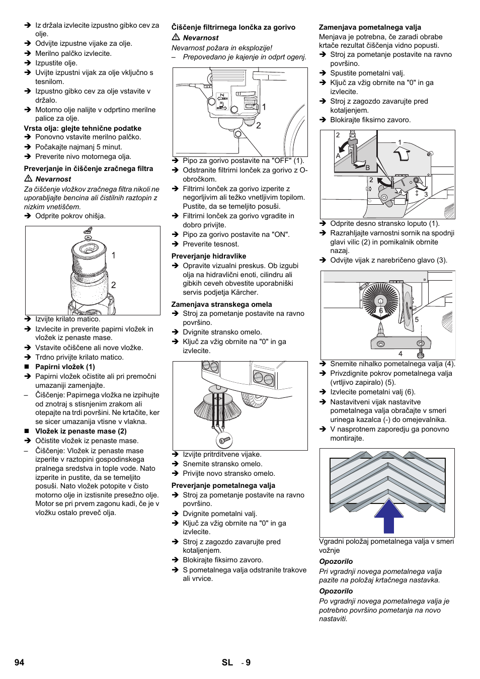 Karcher KMR 1250 Lpg User Manual | Page 94 / 144